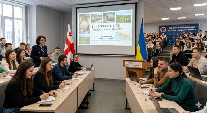 Детальніше про статтю Грузія в кожному ковтку: відкрита лекція про традиції та сучасність виноробства