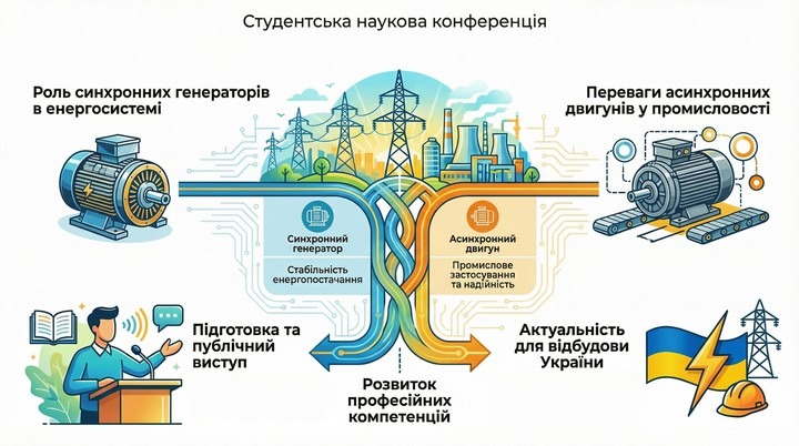 Детальніше про статтю IV обласна студентська конференція «Електричні машини та їх використання у різних галузях»